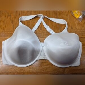 Vanity Fair Bra Women 40DD White Wireless 76356 Convertible Full Coverage Lined